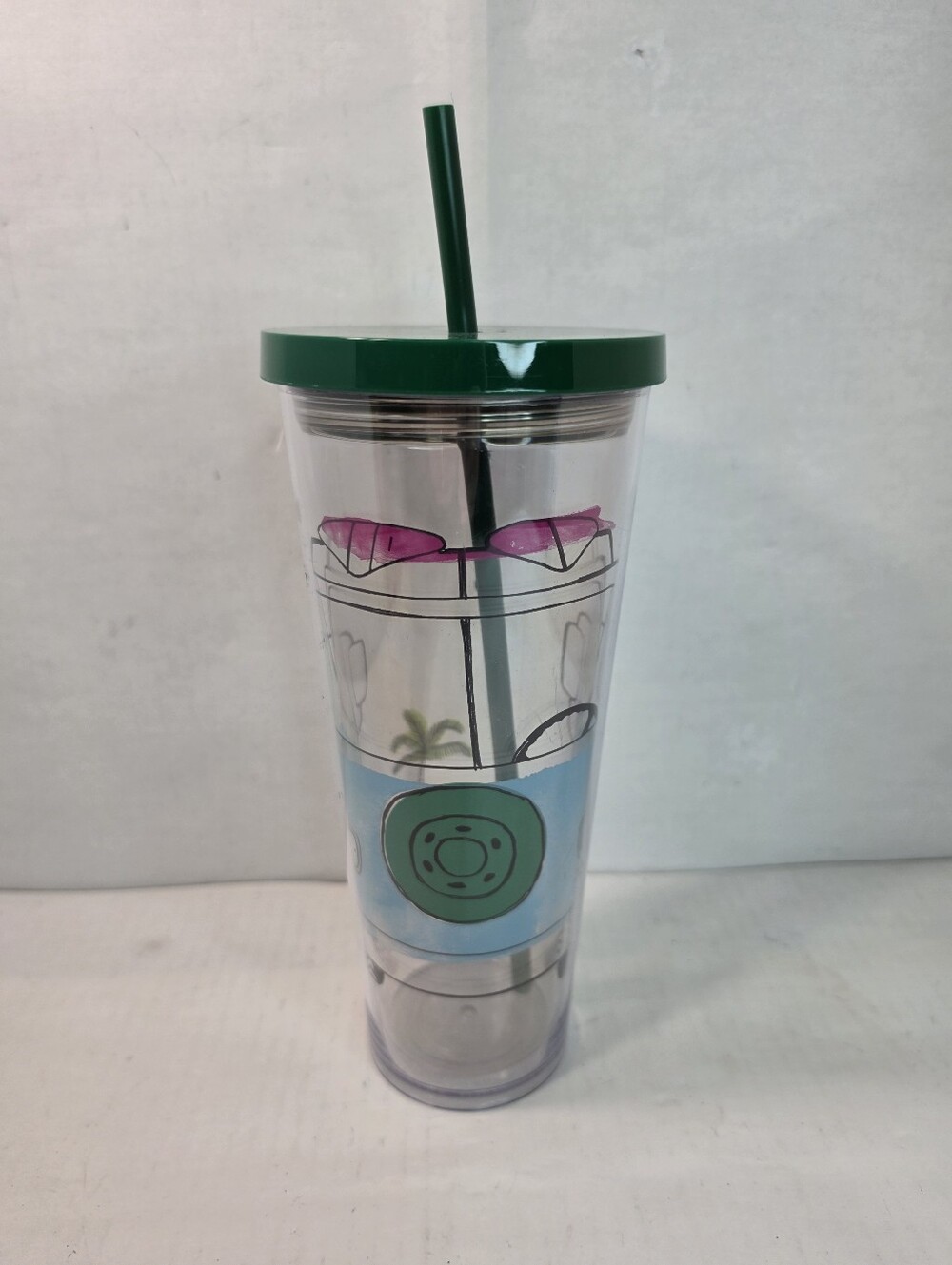 Starbucks 2014 California Surfer VW Cold Cup Acrylic 24 oz